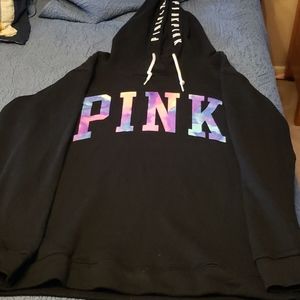 Pink Victoria's Secret Oversized Hoodie